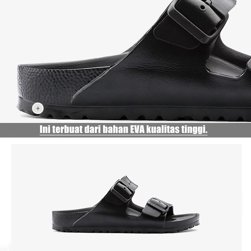 Hush Puppies Sandal Wanita Terbaru Kekinian Sendal Rumah Cewek Slip on Strap Fashion Sandal Selop Wanita Empuk