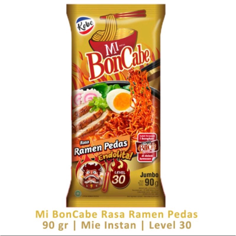 Kobe mi boncabe LV 30 90gr rasa ramen
