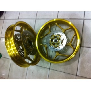 velg axio r15 v2 depan double disc , velk racing r15 merk axio 5Y , velk tapak lebar R15 V2 , r15 la