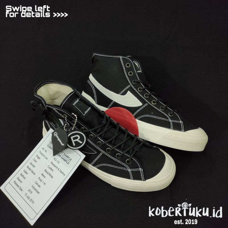 Sepatu Compass RnD Proto 1 Hi Reissue & seri 2019 [BNIB Original]