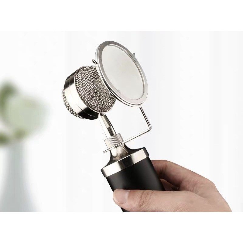 MICROPHONE KONDENSER BM-8000 SHOCK PROOF MOUNT KARAOKE LIVE MUSIC MUSIK TERBAIK PROFESSIONAL