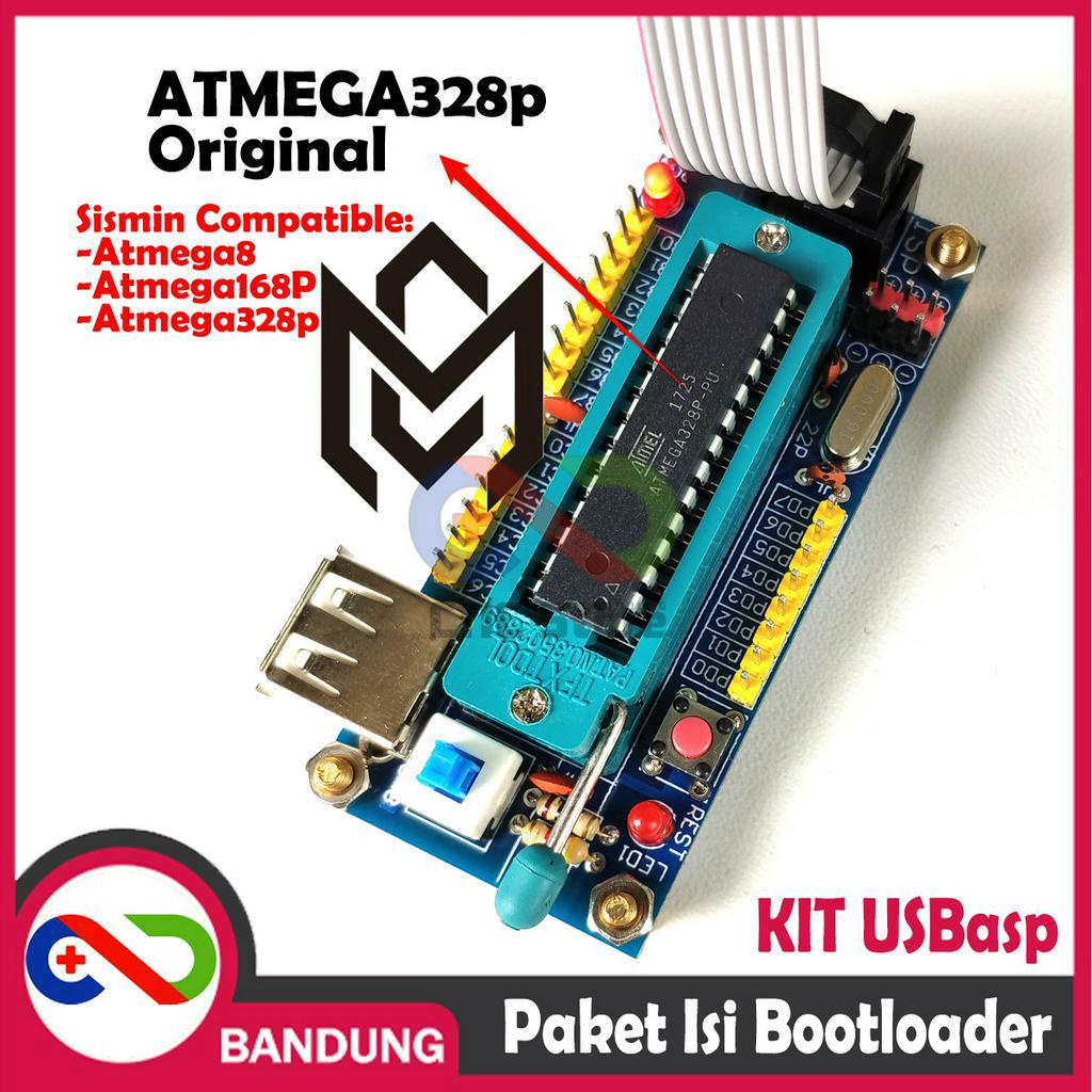 KIT USBASP ISI BOOTLOADER COPY HEX USB ASP ISP USBISP PAKET DOWNLOADER