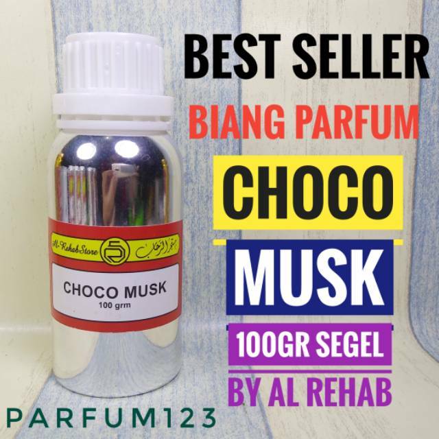 Bibit parfum CHOCO MUSK - Coco musk al rehab 100ml - minyak al rehab - biang parfume - termurah