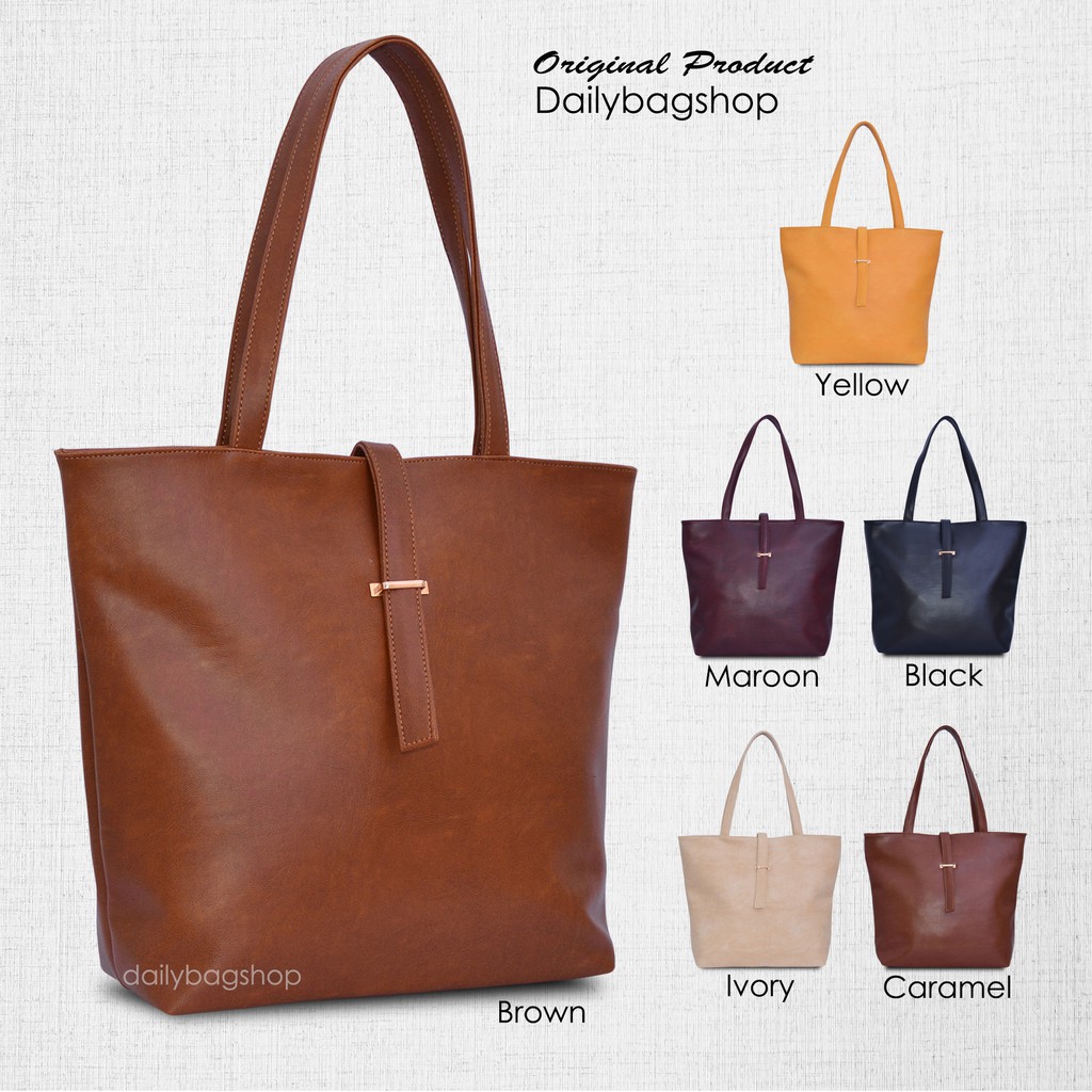 Tas Tote Wanita Remaja Model Kekinian Simpel Modis Tofu Terbaru 2021 Ukuran Besar Untuk Kerja Kuliah