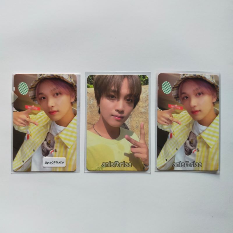 PHOTOCARD OFFICIAL HAECHAN PIZZA SG22 MD BALLOON HELLO FUTURE