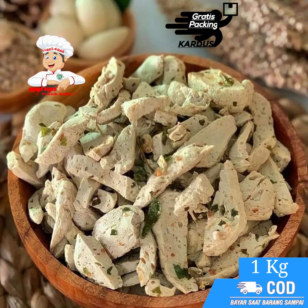

[1Kg] Basreng Stik Gurih Daun Jeruk jajanan jadul COD basreng - makanan ringan - basreng pedas - snack kiloan