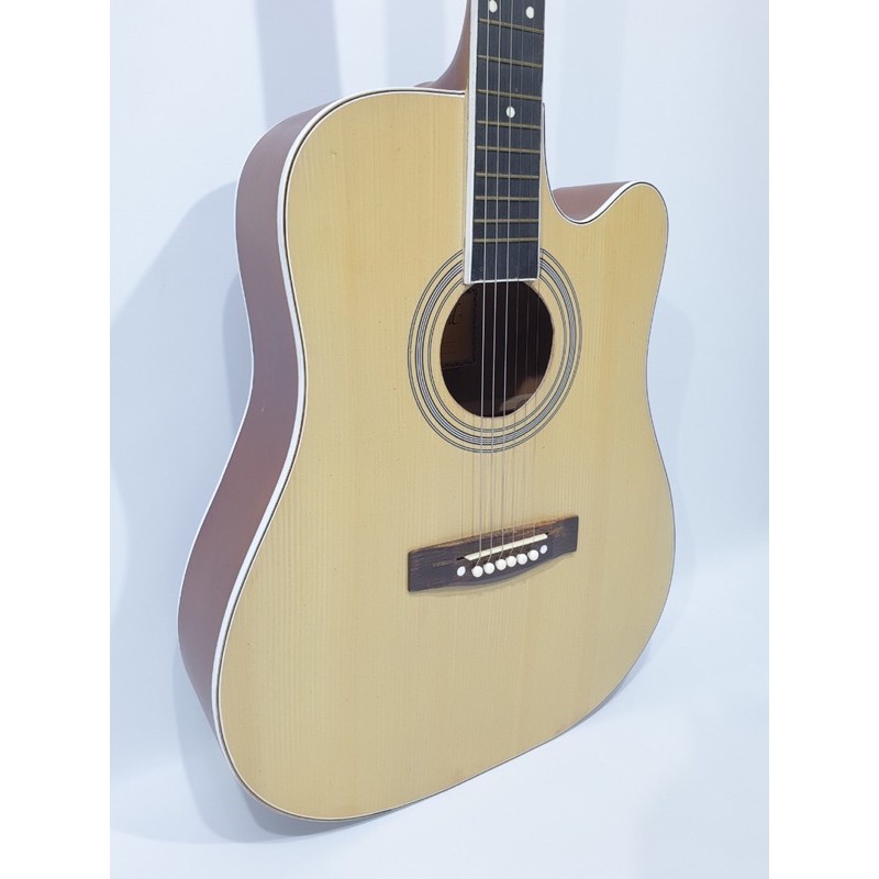 Gitar Akustik Merk Lakewood Natural Hitam Jumbo Sunkay Trusrod Senar String Murah Jakarta Pemula