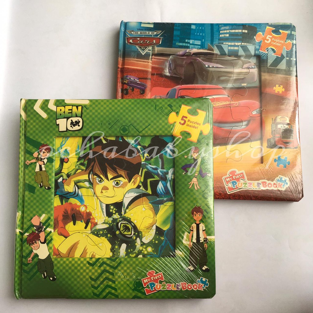 Buku Puzzle Ben10 atau Cars