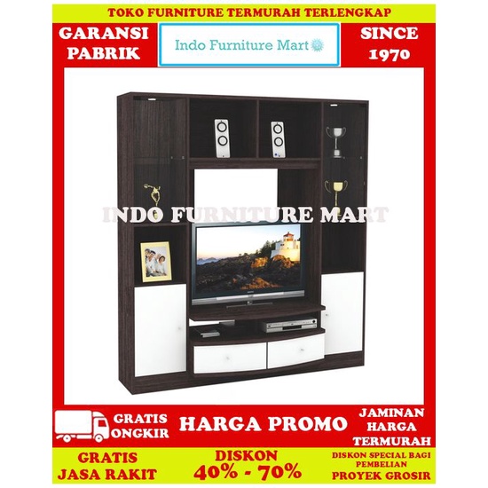 Meja Tv Rak Tv Minimalis Lemari Bufet Expo Wall Unit Tv Expo Wu 8217