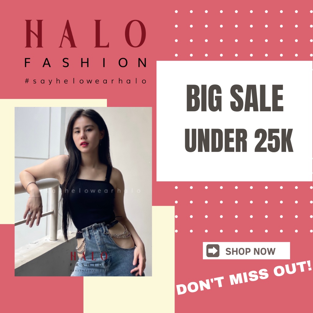 [HaloFashion] BIG SALE CLEARANCE SALE UNDER 25K