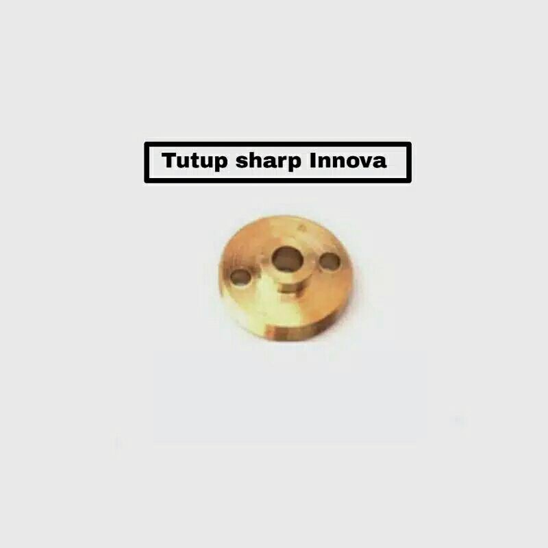 Tutup pipa innova / Tutup belakang sharp innova / Bahan kuningan