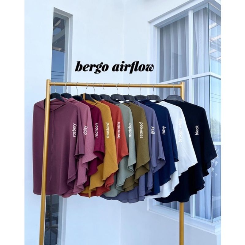 BERGO CRINKLE AIRFLOW BERGO INSTAN TALI JILBAB INSTAN CRINKLE AIRFLOW BERGO INSTAN JUMBO BERGO MARYAM JUMBO