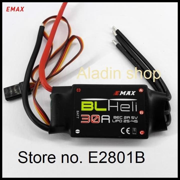 Esc Emax Blheli 30A Brushless Pesawat Quadcopter Drone Rc Airplane