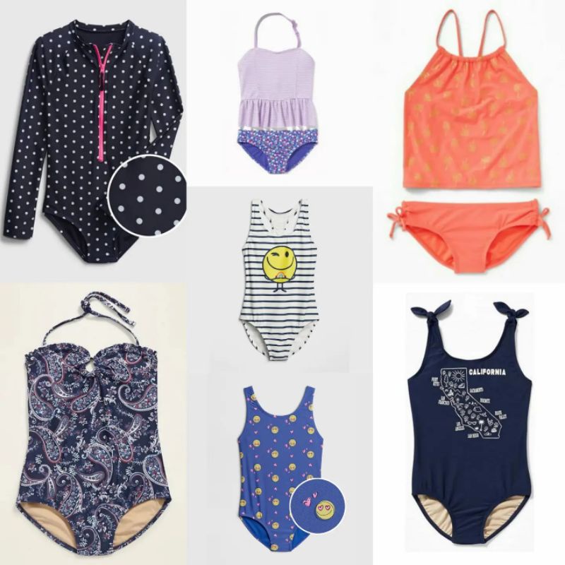 Pakaian Renang Anak Cewek 5 7 10 12 16 Tahun / Baju Renang Anak Perempuan