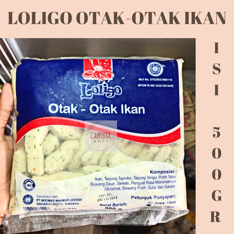 

LOLIGO OTAK" IKAN 500G | Probolinggo