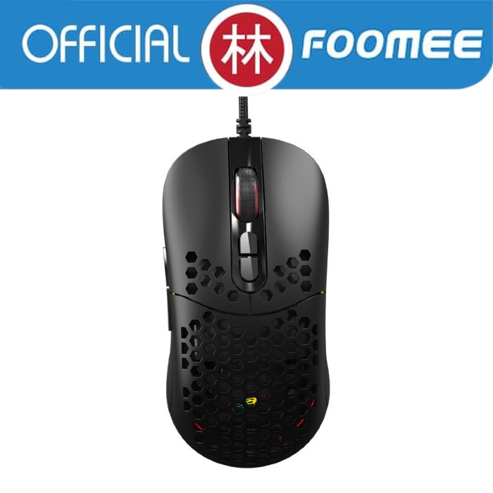 Foomee VA03 Professional Wired Gaming Mouse With RGB Light