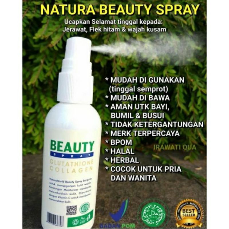 NATURA BEAUTY SPREY ORIGINAL MASTER STOKIS JATIM