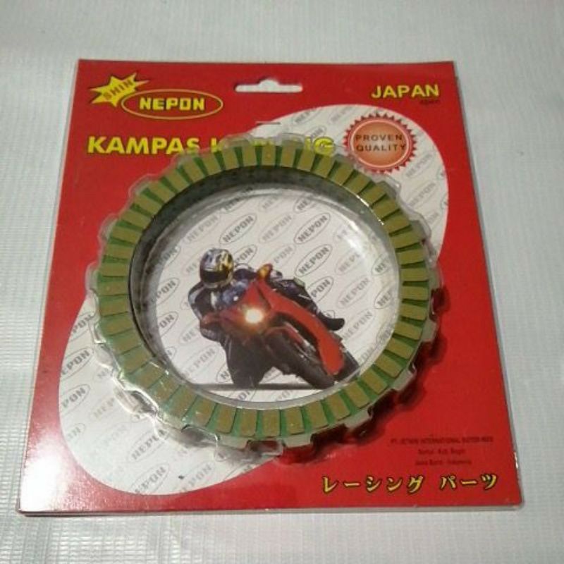 Plat Kampas kopling Racing Nepon Karisma Supra X 125