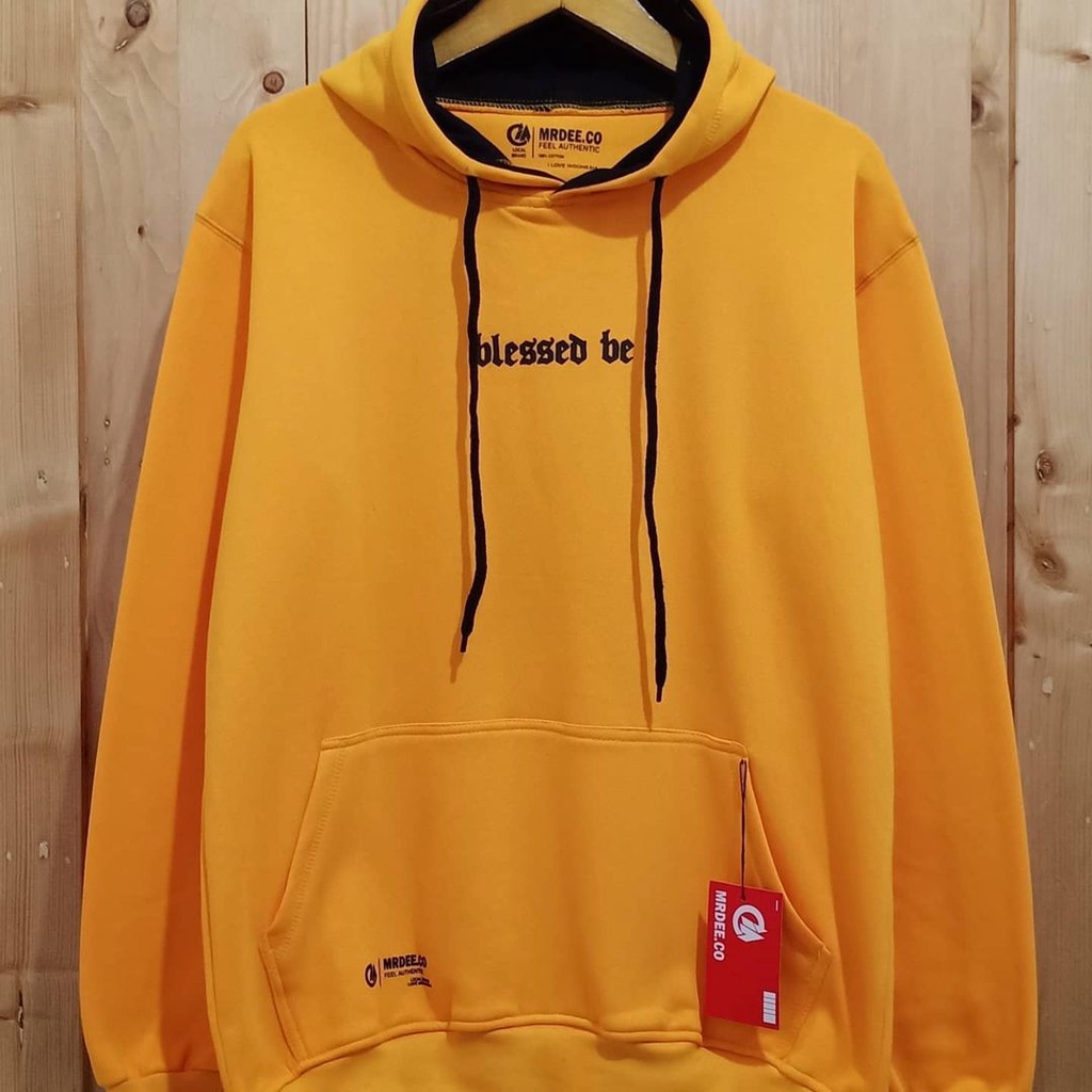 Hoodie pria hoodie Distro Mr.dee Blessed Be sweater original Premium sweater murah sweater jumbo xxl