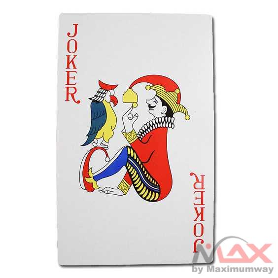 Kartu Remi Poker Playing Cards Kartu poker fullhouse - D932 Warna Putih