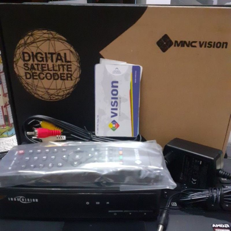 Dekoder MNC VISION Jawara Nusantara + Kartu