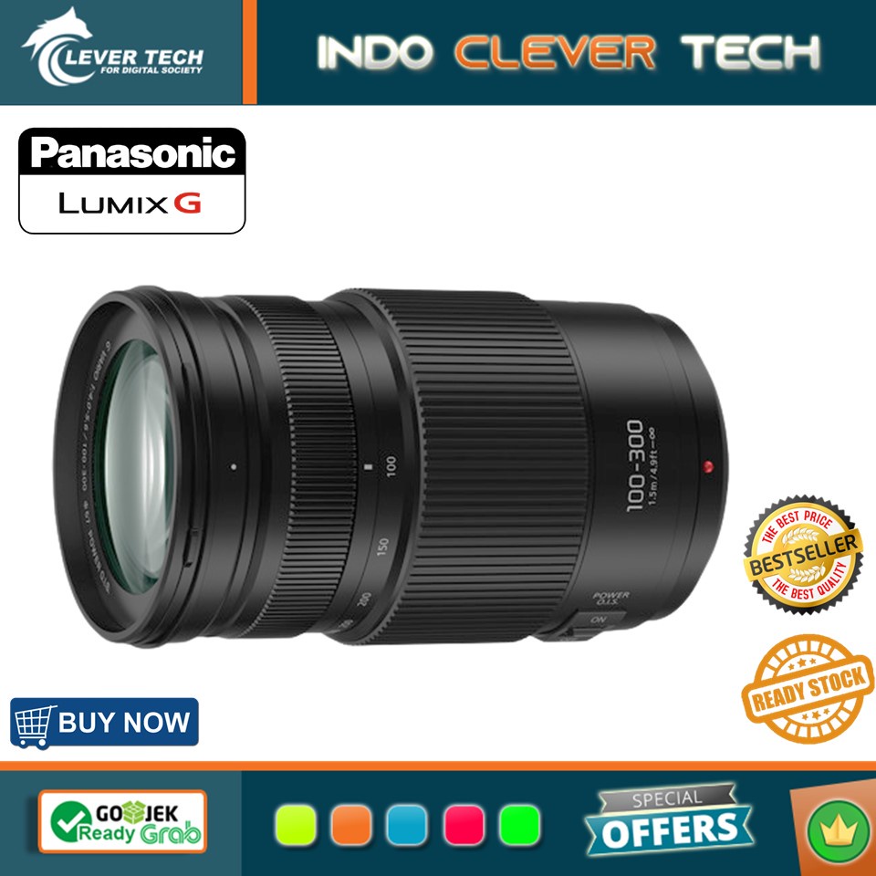 Panasonic Lumix G Vario 100-300mm f/4-5.6 II POWER O.I.S. Lens