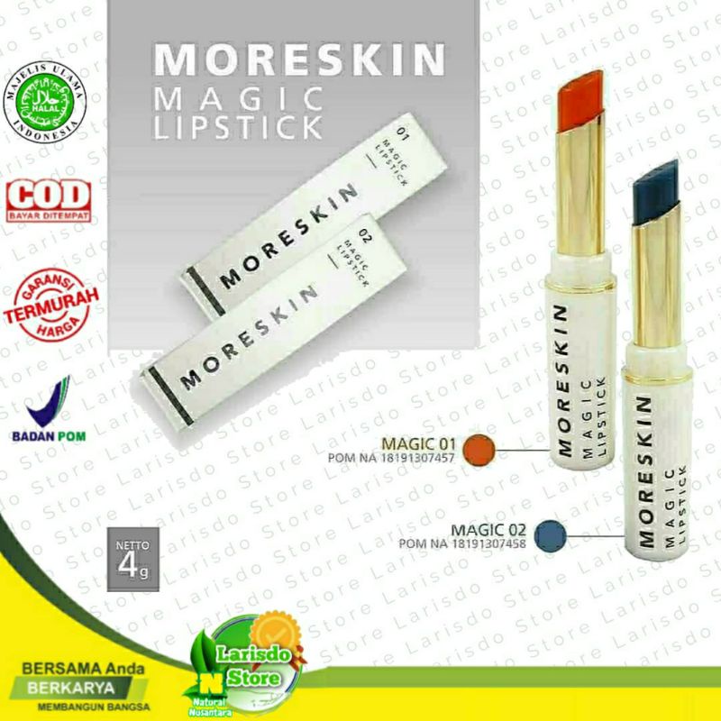 MORESKIN MAGIC LIPSTIK NASA