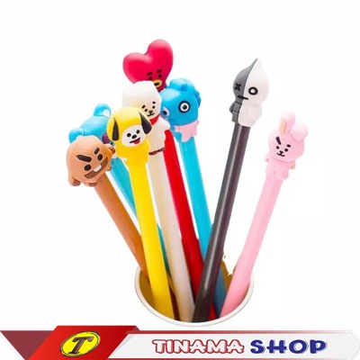 

PULPEN GEL KARAKTER BTS LUCU / BOLPEN KARAKTER LUCU / PULPEN KARAKTER BTS