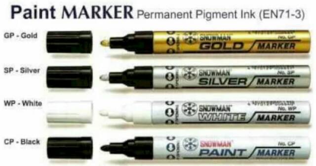 

Spidol Paint Marker Snowman(Besar)