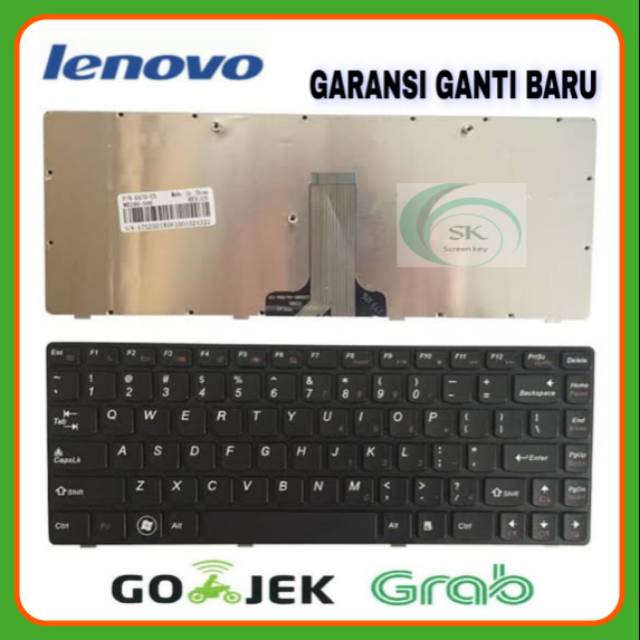 Keyboard Lenovo G470 G475 B470 B475 B490 V370 V470 Z470