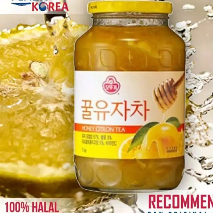 

SIRUP- MINUMAN SARI BUAH JERUK KOREA HONEY CITRON TEA KUL YUJA CHA 1 KG -SIRUP.