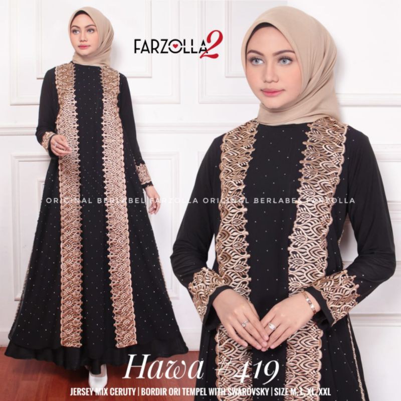 hawa 419 gamis abaya turkey farzolla