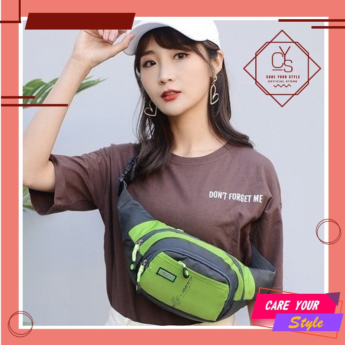 CYS Tas Pinggang Fashion Wanita Tas Waistbag Unisex Tas Wanita Sport Korea Murah Waist Bag T209