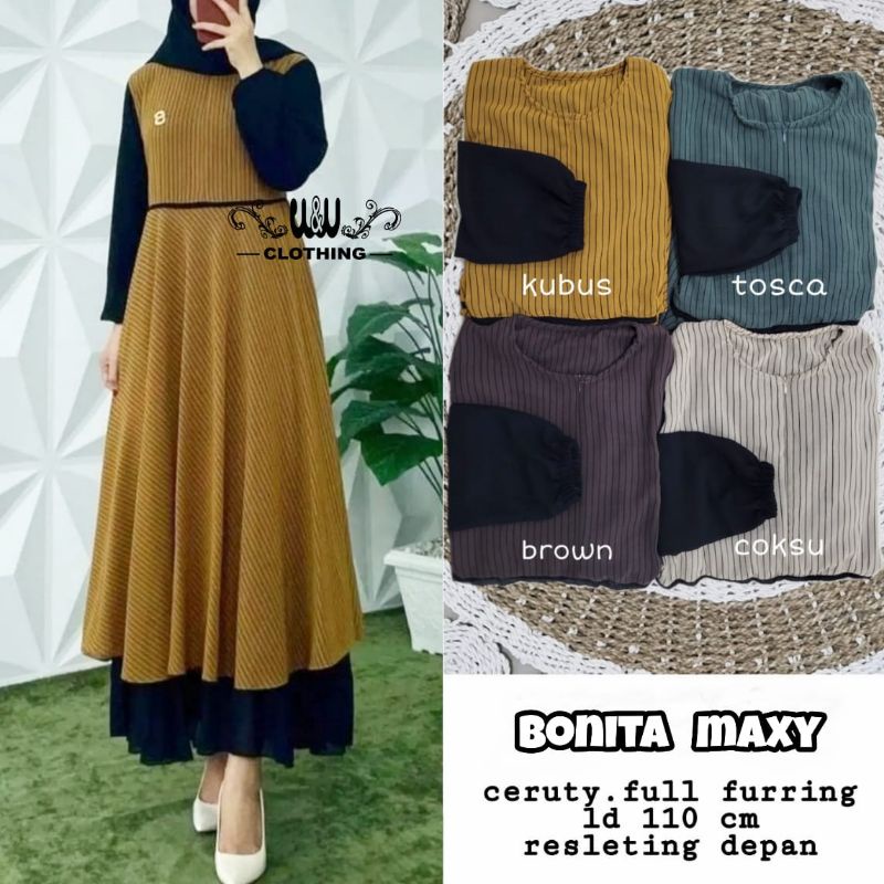 NEW BEST SELLER DRESS MAXY BUSUI BY W&W CLOTHING (BONITA MAXY BY W&W CLOTHING)