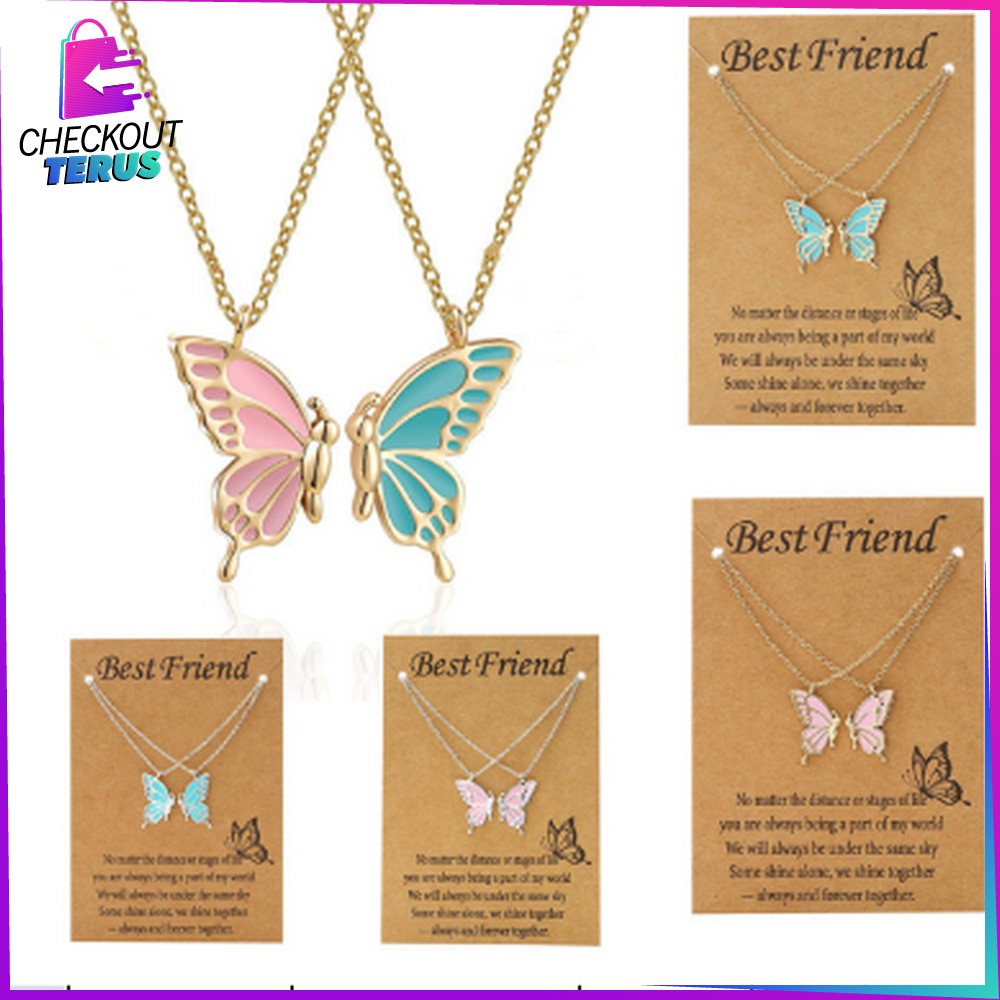 CT K121 Kalung Couple Magnet 2 PCS Aksesoris Fashion Wanita Kalung Pasangan Pria Wanita Couple Necklace