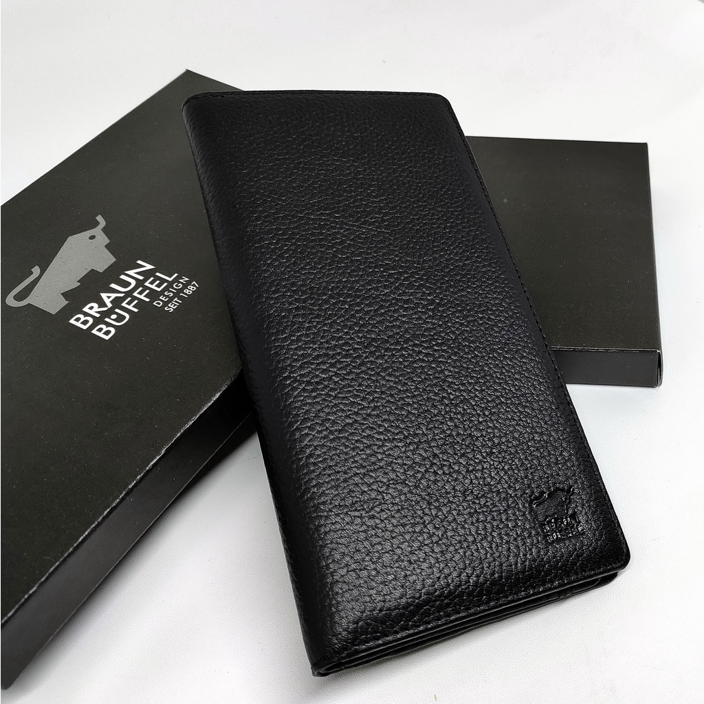 DOMPET PANJANG KULIT IMPORT BRAUN BUFFEL BB 590 - 30 CARD KARTU - BB 590 30 CARD