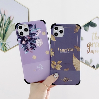 Casing Warna Ungu Untuk Iphone 8 7 Plus 12 11 11 Pro Max