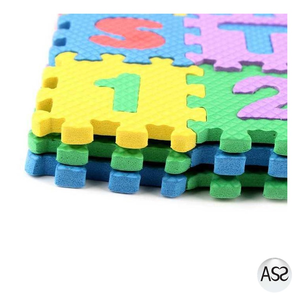 ASS Shop - Jin Wa Wa Puzzle Foam Aplhabet &amp; Angka 36PCS
