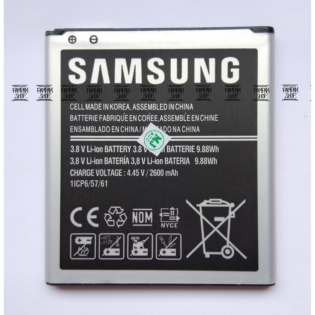 Baterai Samsung Galaxy J3 2016 J310 J320 Original OEM 100% Batre Battery Batrai HP SEIN Handphone