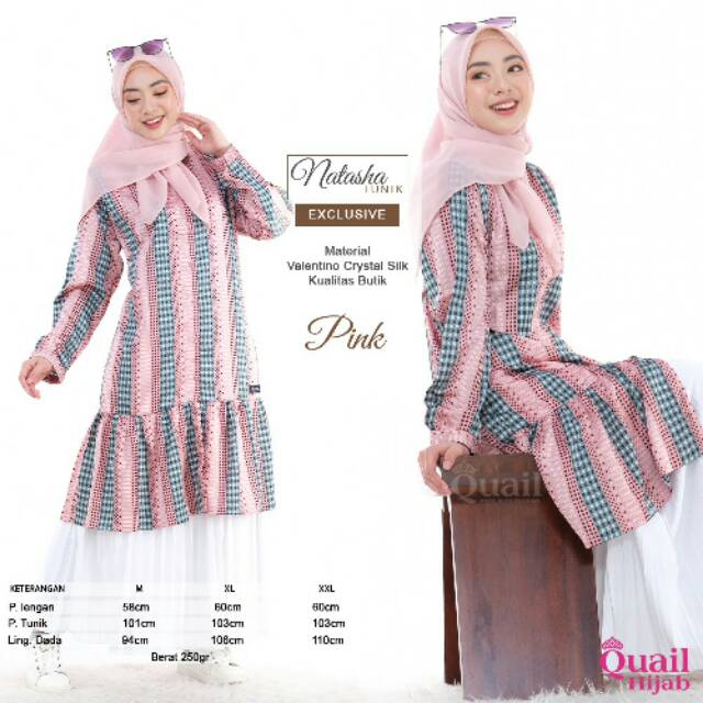 QUAIL HIJAB TUNIK NATASHA