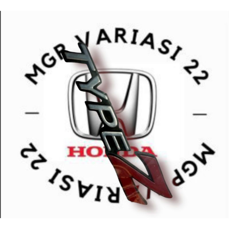 emblem logo tipe z belakang honda city tipeZ 1999 2000 2001 2002