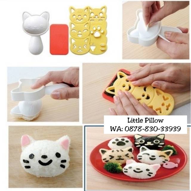 (CAT BENTO)Rice Mold Cat/Cetakan Bento Cat Kucing