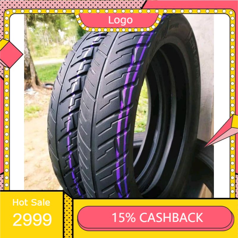 Sepasang Michelin 80/90 90/90 ring 14 tubeless matic