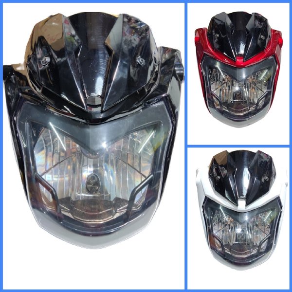 Batok Kepala Depan Kedok Lampu Depan Set Vixion New NVL 2012-2013