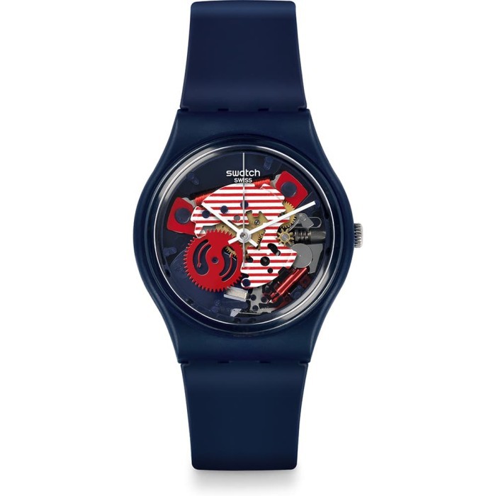 SWATCH GN239 - Jam Tangan Wanita - Biru Navy