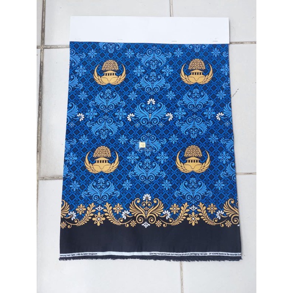 Batik korpri terbaru katun c40s lapis furing