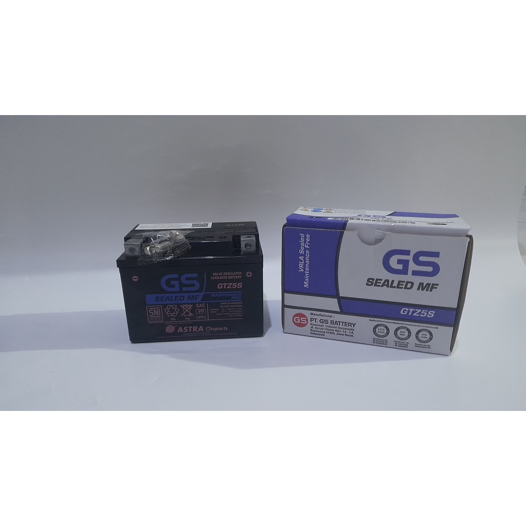 Aki GS ASTRA / Aki Honda Beat Fi / Aki Original GS Astra / Aki kering Honda Beat fi / Aki GTZ-5 / Ac