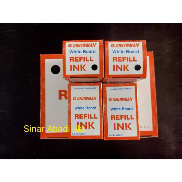 

Segera Miliki Refill Tinta Spidol Whiteboard Marker Snowman - Hitam Diskon