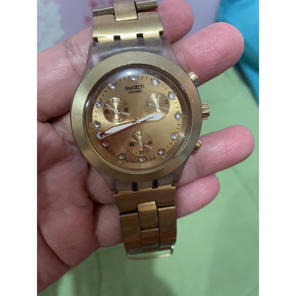 preloved jam swatch gold original