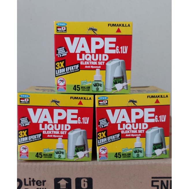 Fumakilla Vape Elektrik | Refill 45 Malam